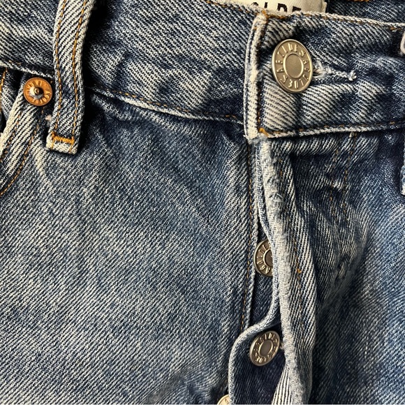 Agolde Parker jean shorts size 25 - Picture 4 of 9